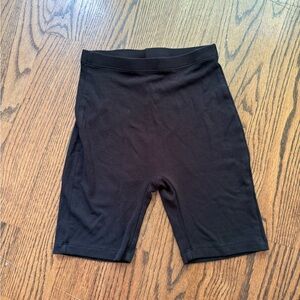 CLQ Black Biker Shorts